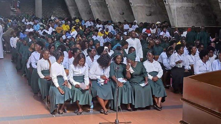 Fiéis da diocese de Benguela, na abertura do Jubileu da Esperança