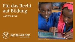 2025.01.02 Papst Gebetsanliegen Januar 2025 Bildung