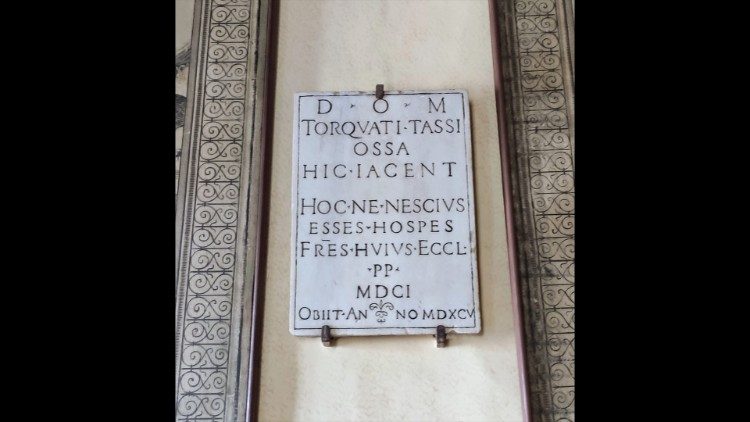 Epitaffio sulla tomba del Tasso