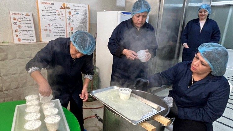 'The art of cheesemaking' - In Jordan, Church project provides dignified work