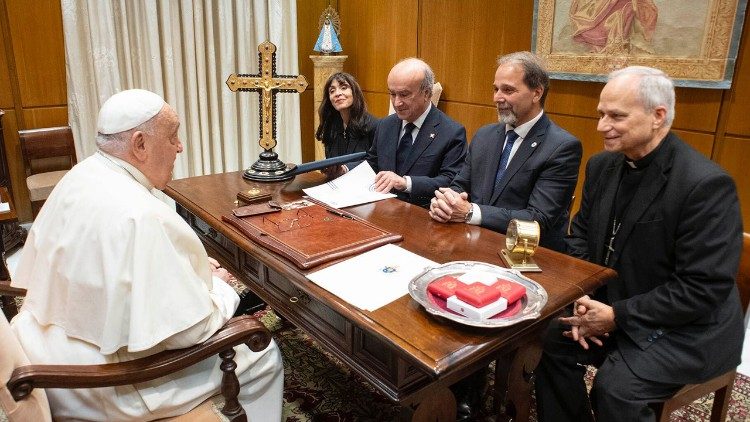 Encontro com o Papa Francisco