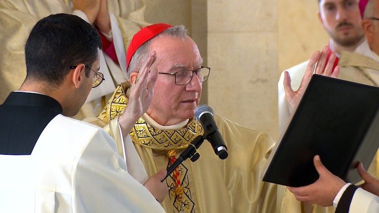 Il cardinale Segretario di Stato Pietro Parolin