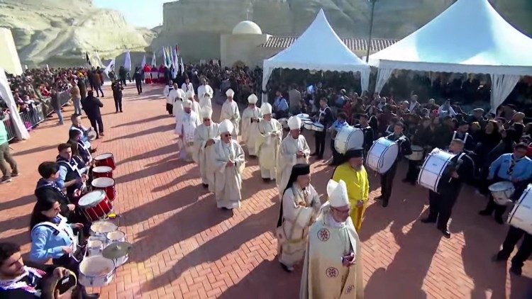 La processione iniziale 