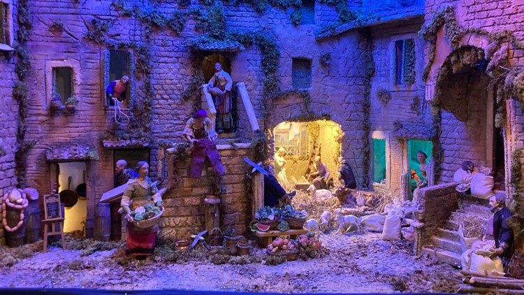 A Santa Maria in Via il presepe dei detenuti di Rebibbia