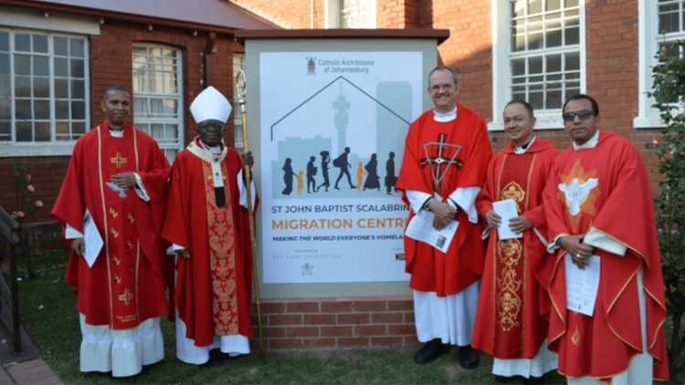 Centro para pastoral dos migrantes (cartaz), Paróquia São Patrício  de Joanesburgo